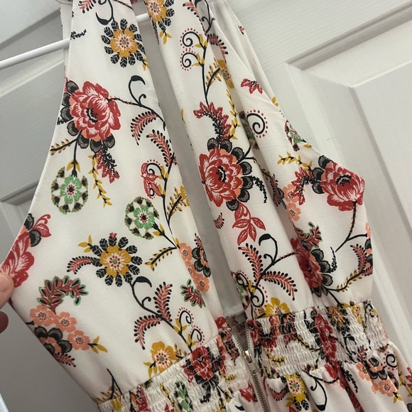 Altar'd State White and Red Embroidered Dress - Picture 3 of 6